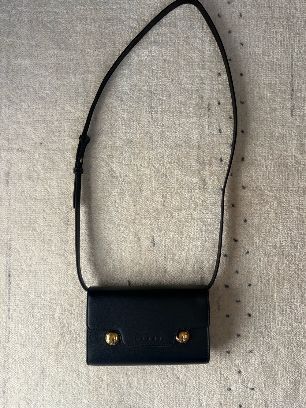 Marni Black Trunkaroo Crossbody Bag NWOT - Picture 6 of 13